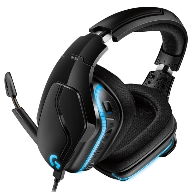 981-000750 LOGITECH G635 7.1 LIGHTSYNC GAMING HEADSET - USB - Image 1