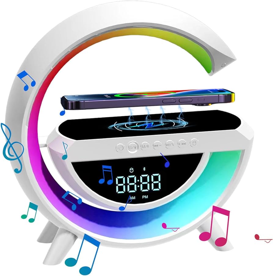 BT-340-PLUS BT-340 PLUS LED WIRELESS CHARGING SPEAKER - Image 1