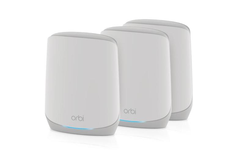 RBK763S-100APS NETGEAR AX5400 WiFi Mesh System Orbi 760 Series Tri-band WiFi 6 Mesh System (3-pack) - Image 1