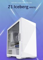 ZALMAN Z1 ICEBERG - MID TOWER mATX GAMING CASE(WHITE)