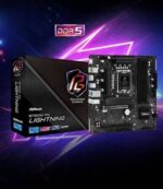 ASROCK PHANTOM GAMING B760M PG LIGHTNING WIFI - LGA 1700 DDR5 M-ATX WIFI GAMING MOTHERBOARD